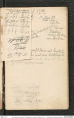 Seite 5, Tagebuch "Mannersdorf am Leithagebirge | Hankenfeld | Statzendorf | D 12 … | Unter Wölbling || Hadersdorf | Ratterdorf" (NHMW-PRAE-BBB-86)